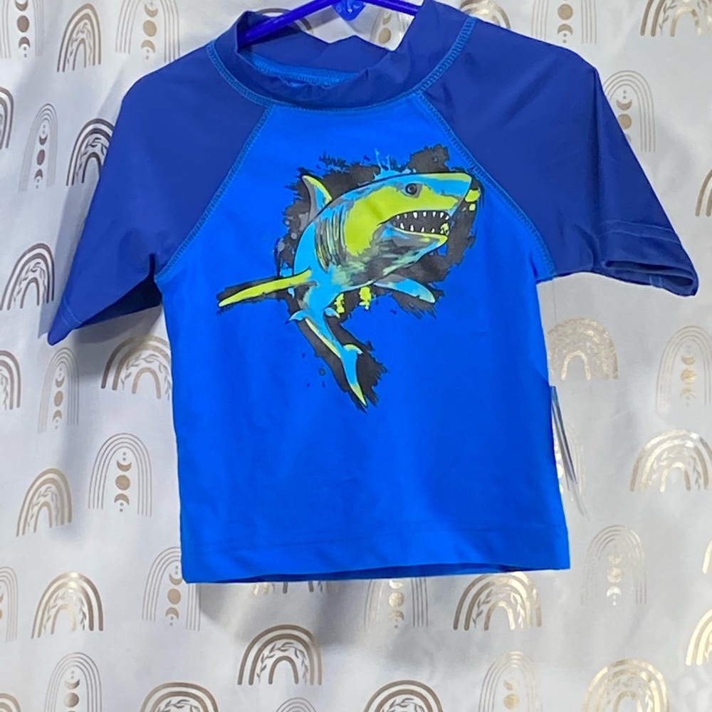 Joe Boxer Blue Shark Graphic Tee